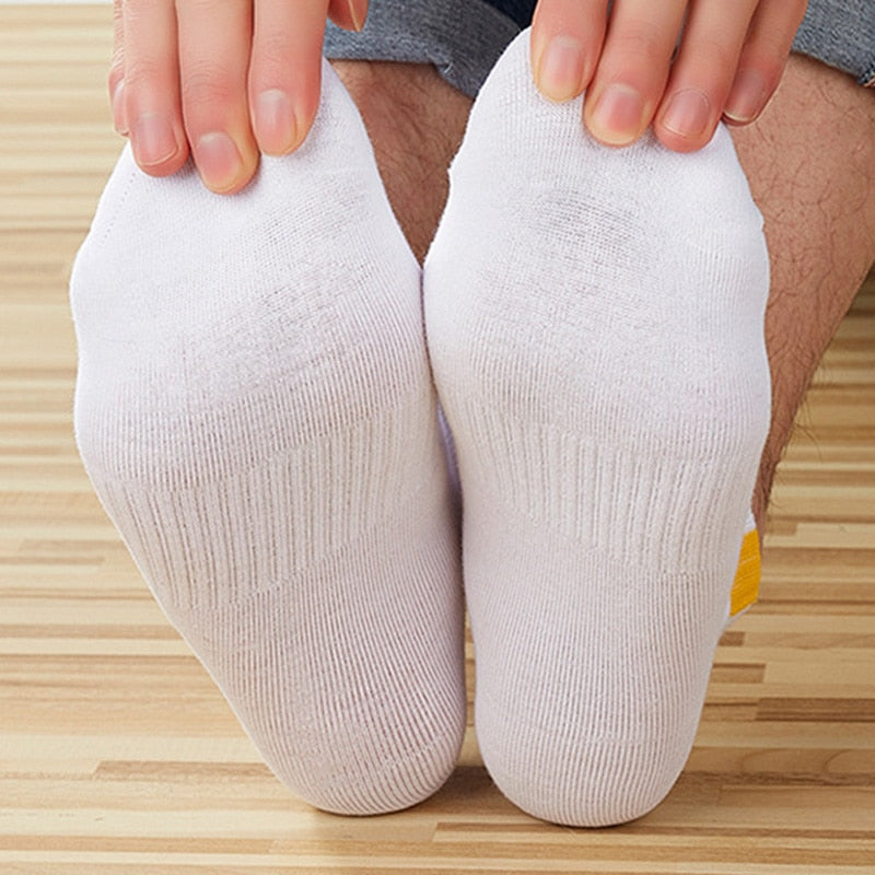 Pair Cotton Boat Socks