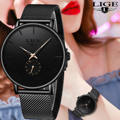 LIGE Casual Quartz Wristwatch