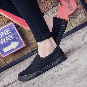 Casual Canvas Slip-On Low Style Breathable Shoes