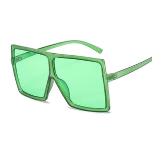 Oversized Square Retro Sunglasses