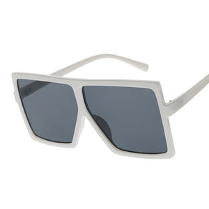 Oversized Square Retro Sunglasses