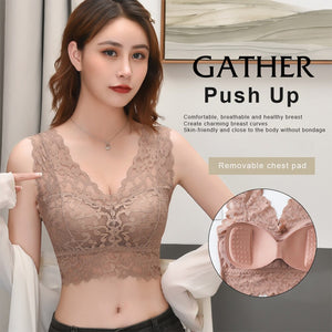 Wire Free Seamless Wireless Gather Bra