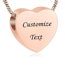 Classic Heart Urn Necklace