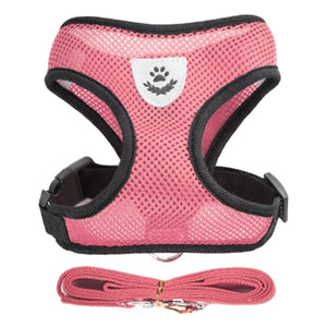 Adjustable Small Pet Vest Harness