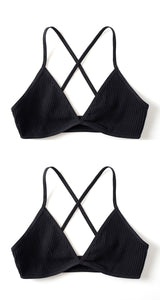 2 PCS Comfort Cotton French Style Bra