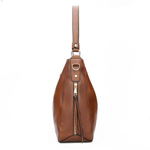 DIDABEAR Large Capacity Hobo Leather Bag