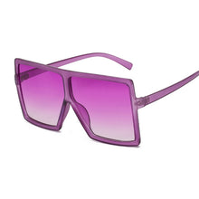 Oversized Square Retro Sunglasses