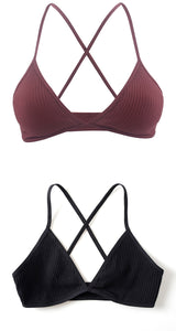 2 PCS Comfort Cotton French Style Bra