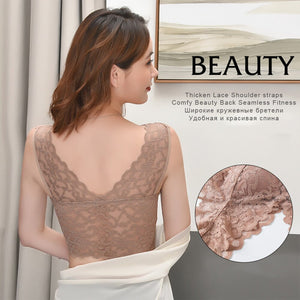 Wire Free Seamless Wireless Gather Bra