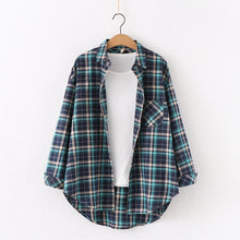 Plaid Long Sleeve Flannel Shirts