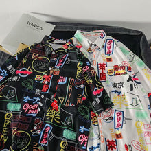 Dark Icon Printed Hawaiian Shirt