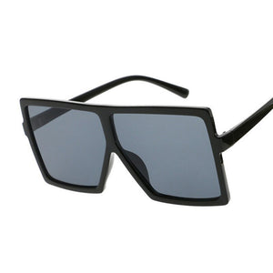 Oversized Square Retro Sunglasses