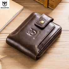 Genuine Leather RFID Multifunction Wallet