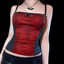 Goth Cross Print Aesthetic Tank Top