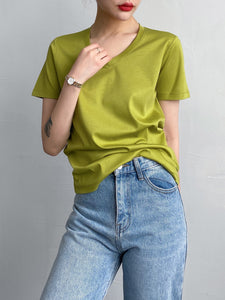 Mulberry Silk Loose T-shirt