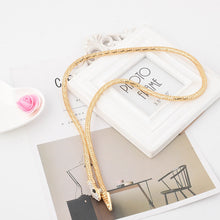 Trendy Elegant Long Snake Chain Necklace