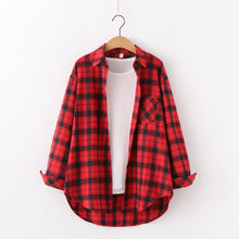 Plaid Long Sleeve Flannel Shirts