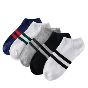 Short Casual Cotton Sweat Absorbing Sports Socks