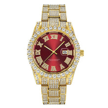 Full Iced Out Quartz Cubic Zircon Watch