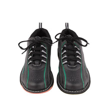 Black & Green Soft Fiber Bowling Shoes