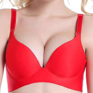 Wireless Seamless Plunge Bra