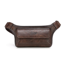 Functional Leather Hip Bag