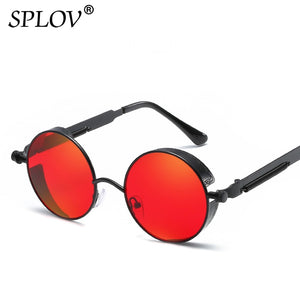 Vintage Round Polarized Retro Small Metal Circle Sunglasses