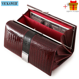 Patent Leather Long Wallet