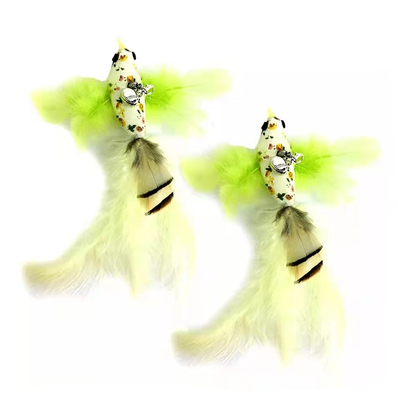 Simulation Bird Interactive Funny Cat Stick Toy