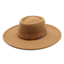 Wide Brim Felted Hat