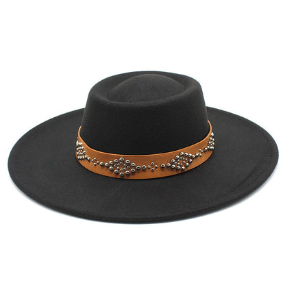 Wide Brim Felted Hat