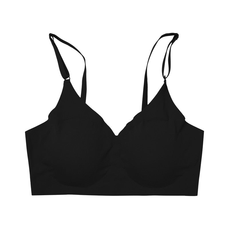 Wireless Beautiful Back Vest-Style Seamless Bra