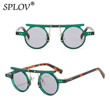 Fashion Round Small Retro Gradient Lens Shades