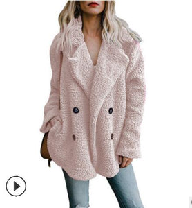 Faux Thick Warm Fur Coat