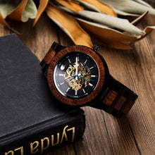 BOBO BIRD Automatic Wooden Stainless Steel Watch