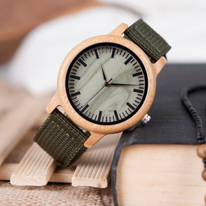 BOBO BIRD Solid Wood Wristwatch