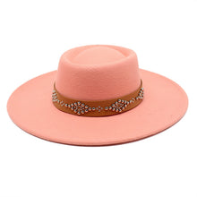 Wide Brim Felted Hat