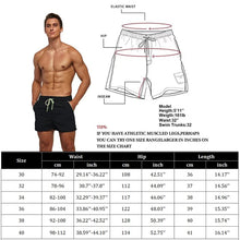 Two-tone Drawstring Closed Swimming Trunks