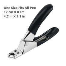 Stainless Steel Professional Pet Nail Clippers with Safety Guard