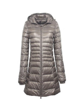 Long Ultra Light Down Jacket With Hood