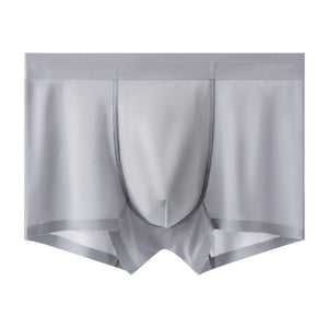 Ice Silk Cozy Thin Boxer Shorts