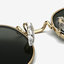 Round Retro Metal Sunglasses