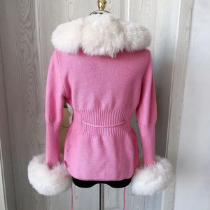 Faux Fur Elegant Coat