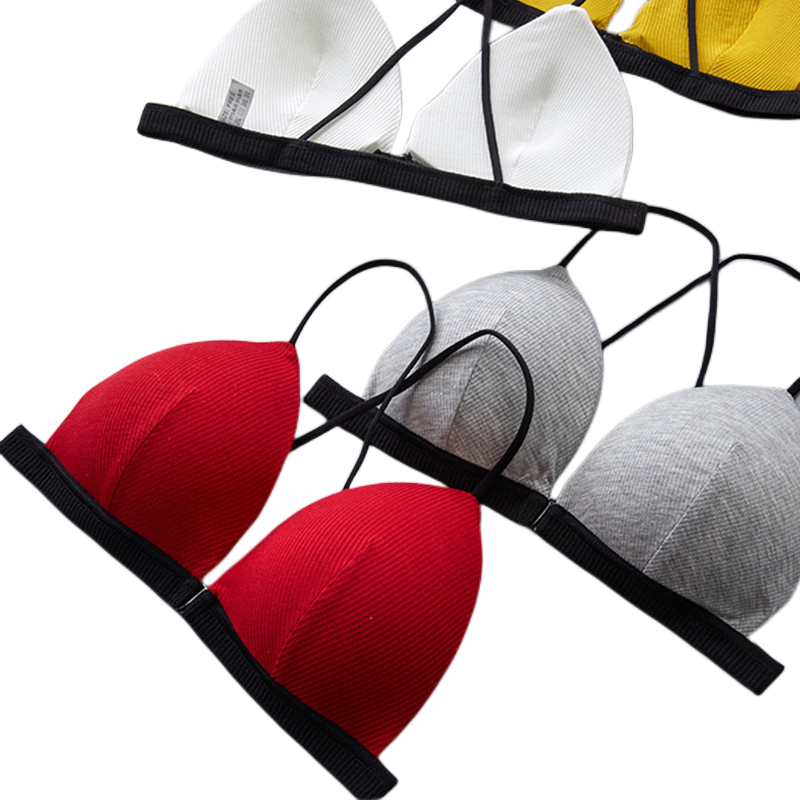 Front Closure Thin Seamless Soft Bra