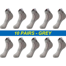 10 Pairs Cotton Athletic Short Socks