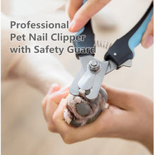 Stainless Steel Professional Pet Nail Clippers with Safety Guard