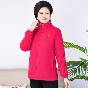 Coral Fleece Loose Short Jacket