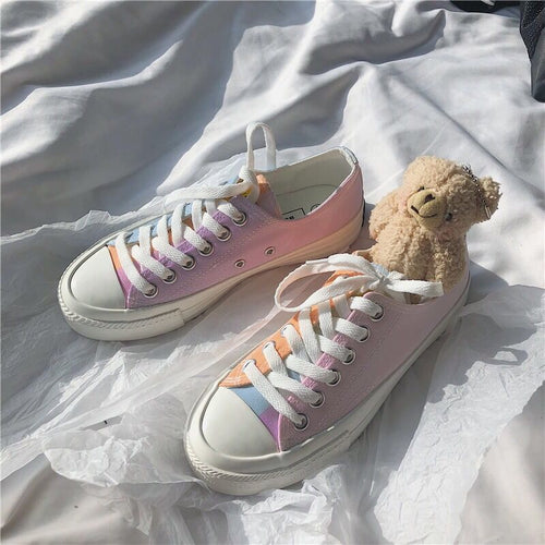 Color Changing Trendy Canvas Sneakers