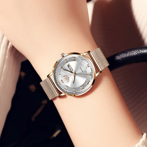 Ultra-thin Luxury Stainless Steel Wristwatch