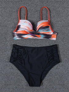 Solid Color Brazilian Swim Suit